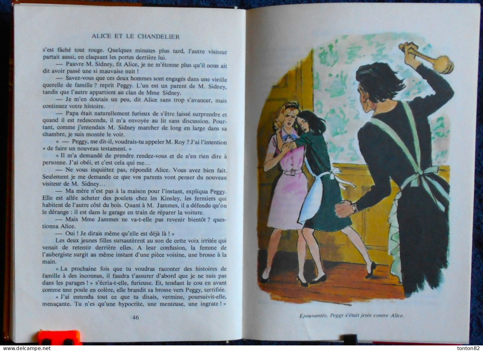 Caroline Quine - ALICE et le le chandelier - Idéal Bibliothèque  - ( 1971 ) .