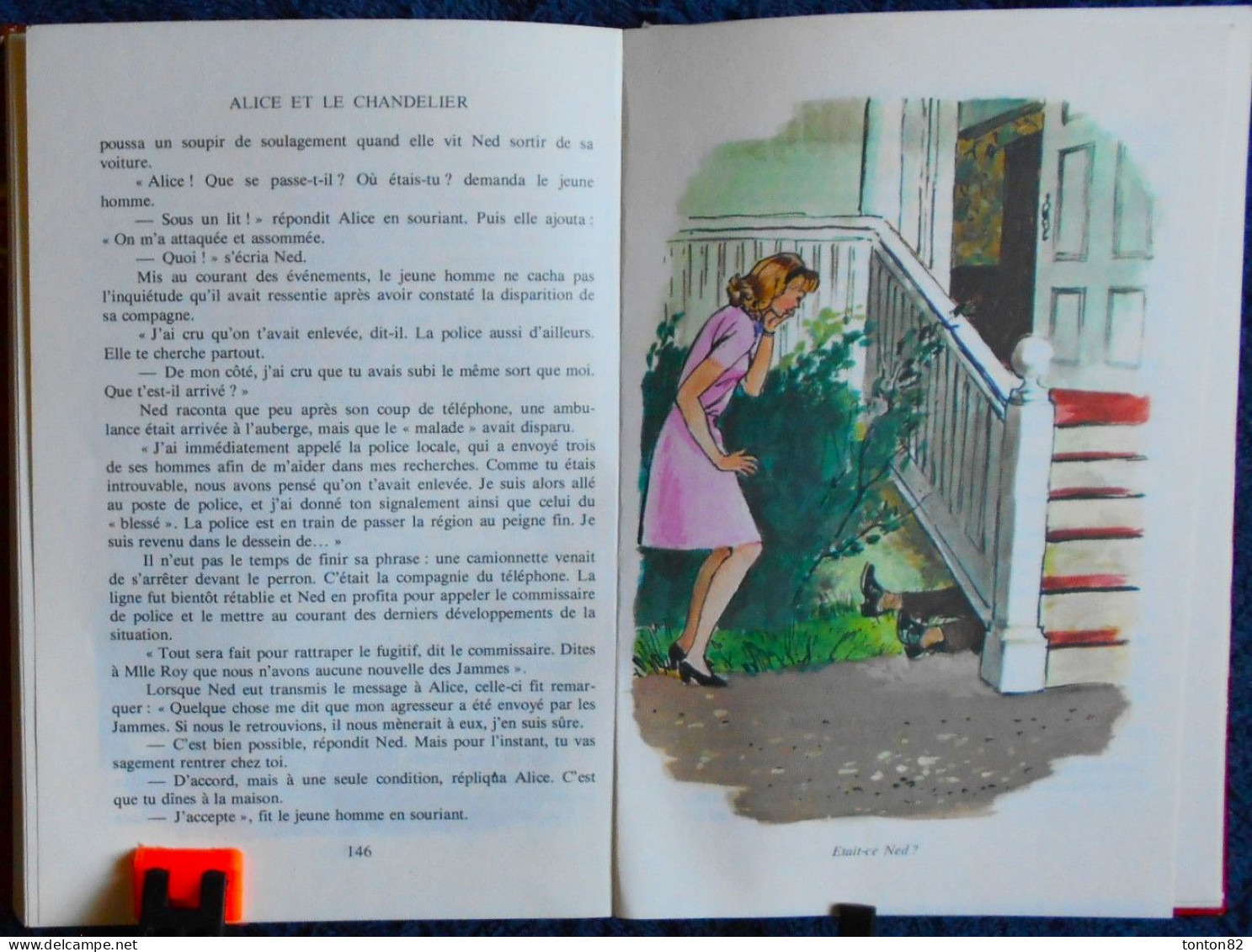 Caroline Quine - ALICE et le le chandelier - Idéal Bibliothèque  - ( 1971 ) .