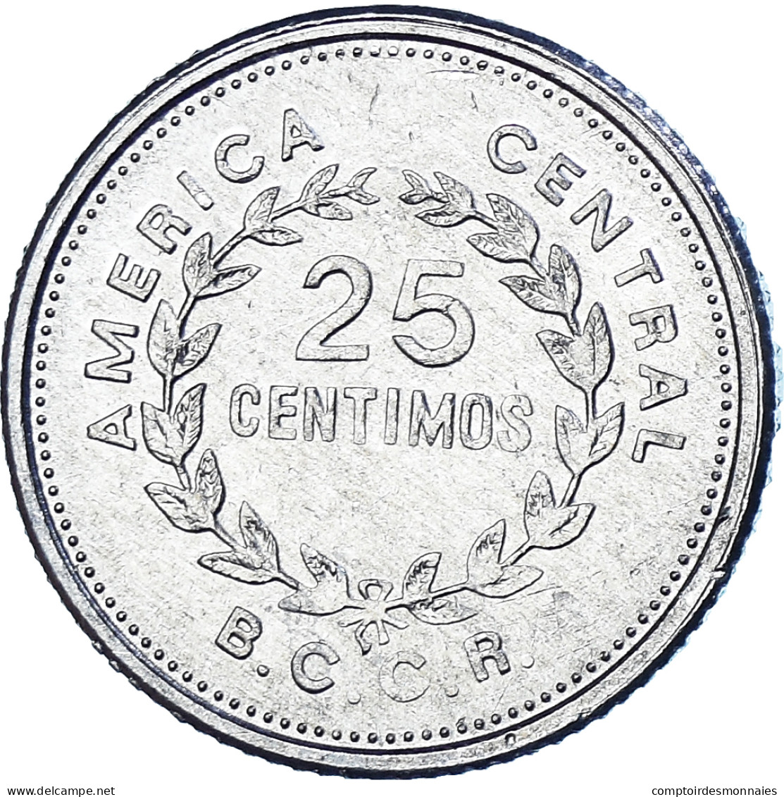 Monnaie, Costa Rica, 25 Centimos, 1989 - Costa Rica