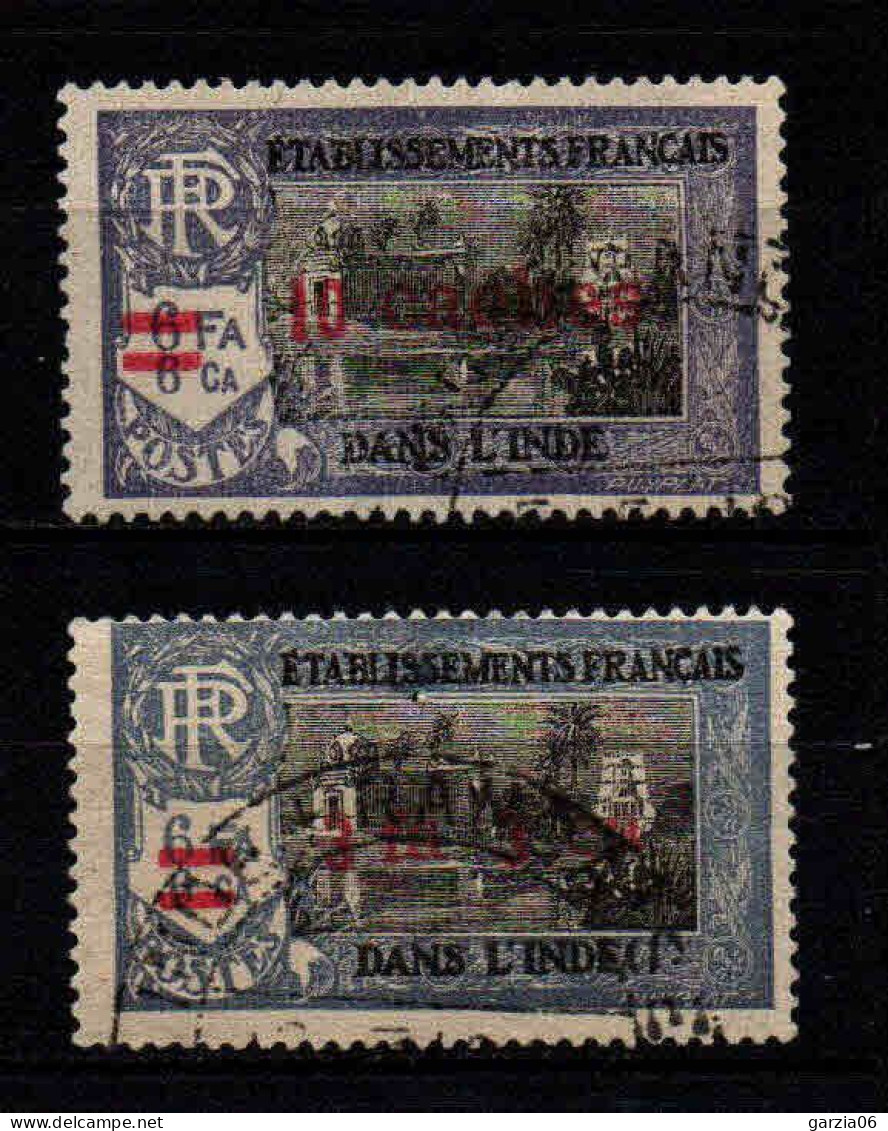 Inde - 1942 - Tb Antérieurs Surch France Libre  - N° 193/197  - Oblit - Used - Usati