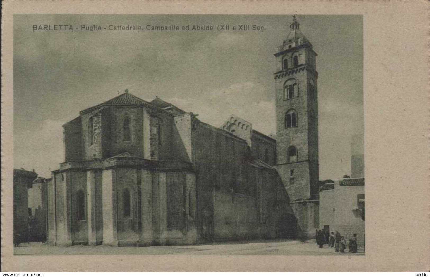 BARLETTA  Puglie Cattedrale Campanilleed Abside - Barletta