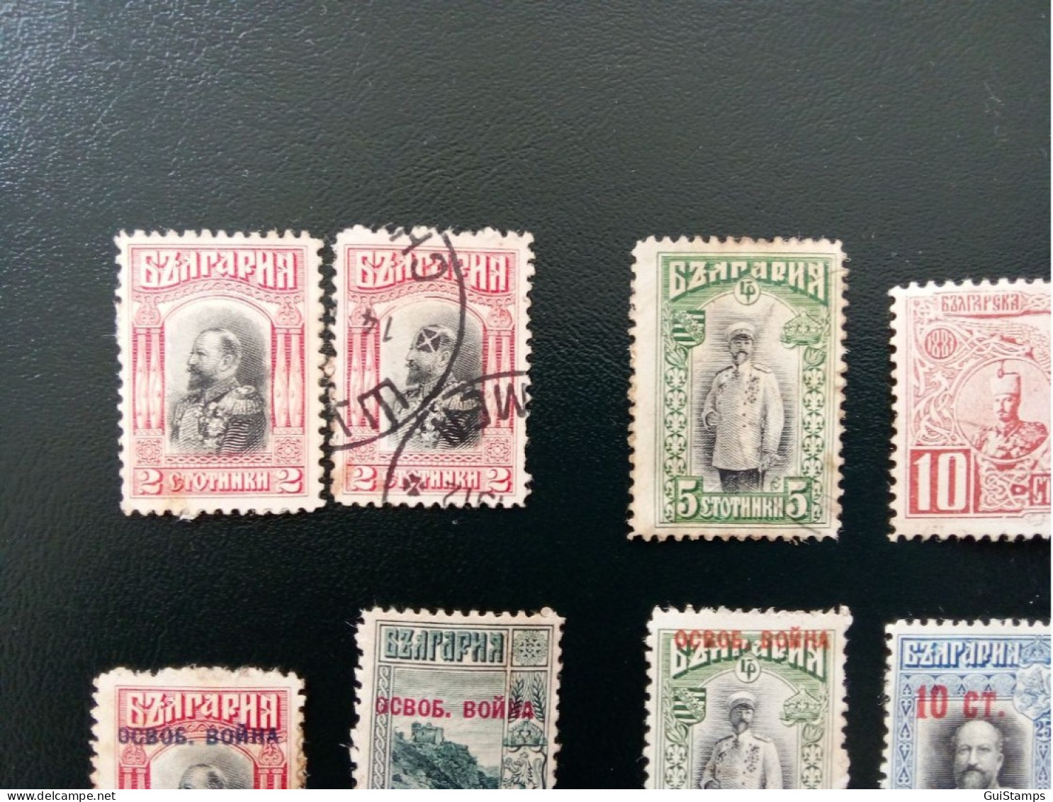 1911 Definitive Issue + 1913 No. 81-87 Overprinted Rare Selection Ensemble - Other & Unclassified