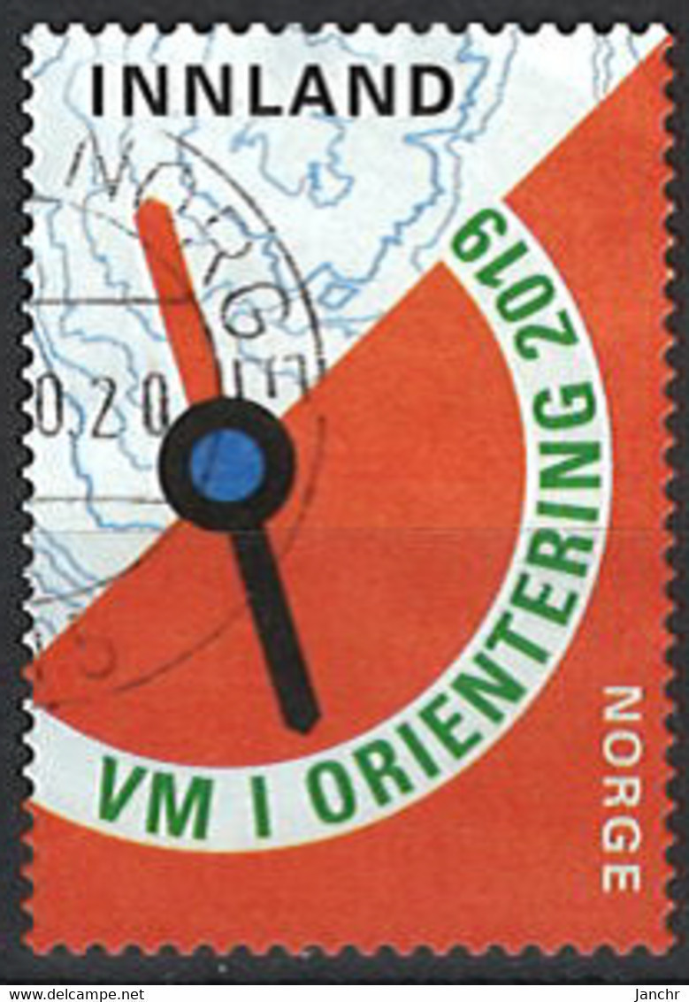 Norwegen Norway 2019. Mi.Nr. 2000, Used O - Gebruikt