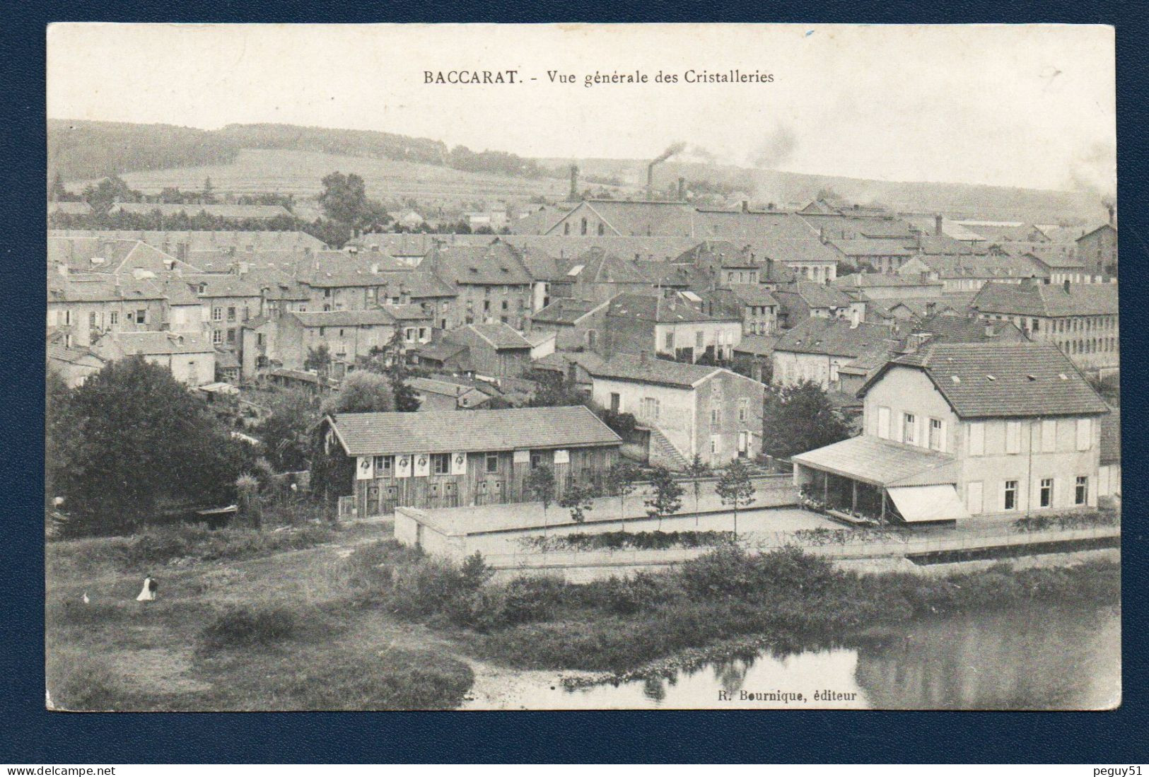 54. Baccarat. Au Bord De La Meurthe. Vue Générale Des Cristalleries. - Baccarat