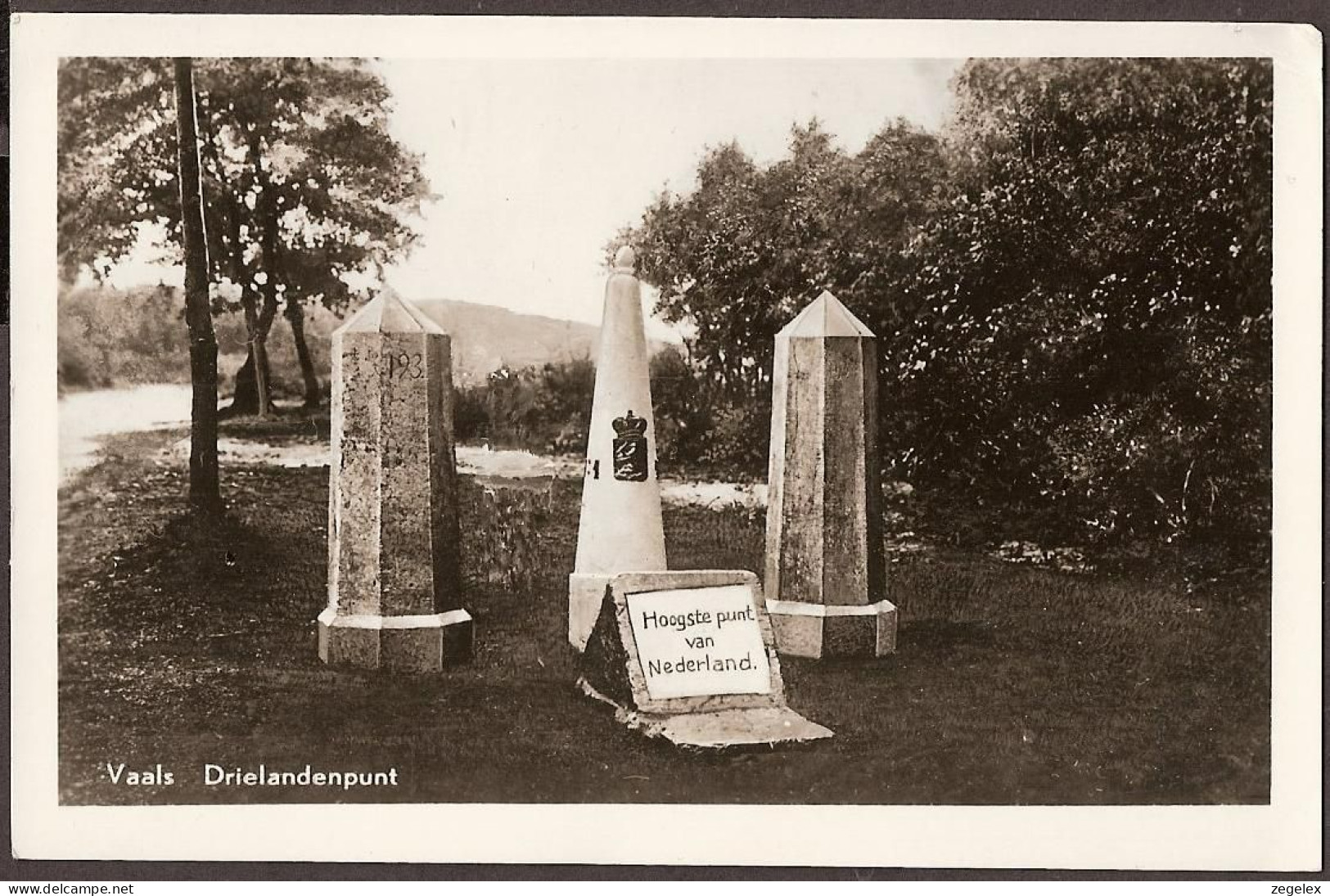 Vaals - Drielandenpunt - Hoogste Punt Van Nederland - 1953 - Vaals