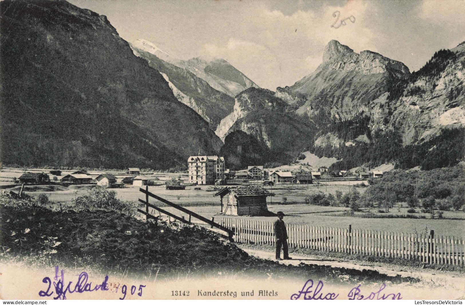 SUISSE - Kandersteg Und Altels - Carte Postale Ancienne - Kandersteg