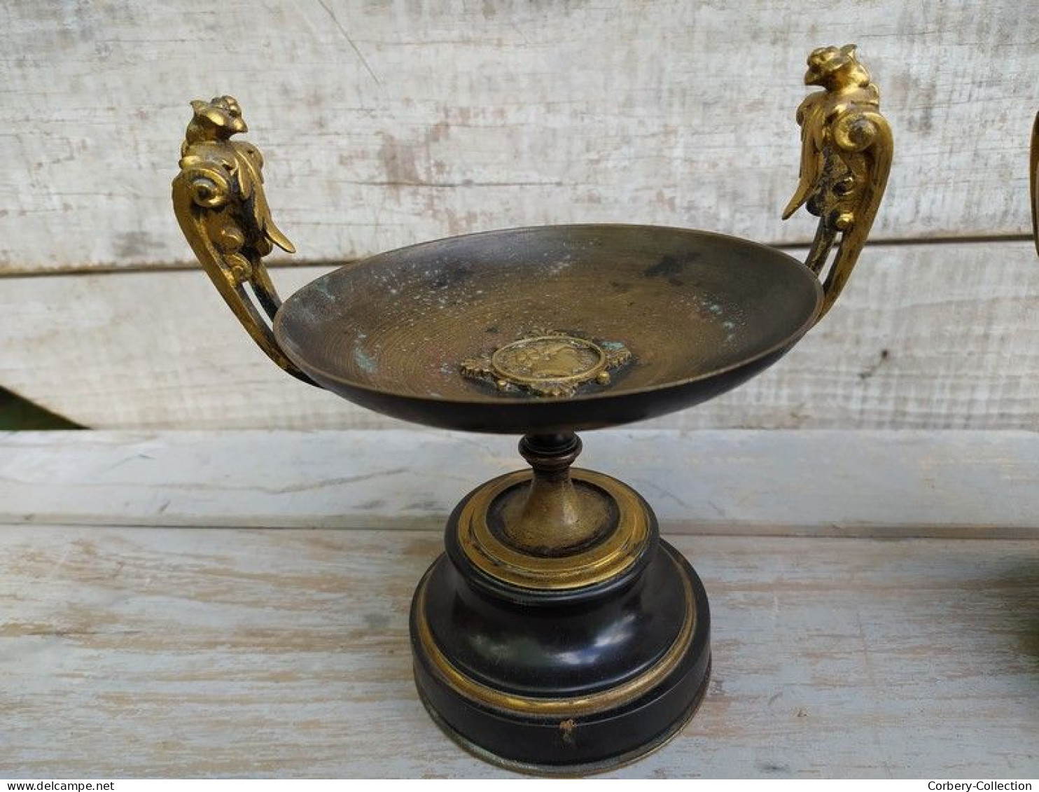 Cassolettes Bronze Époque Napoléon III - Vases