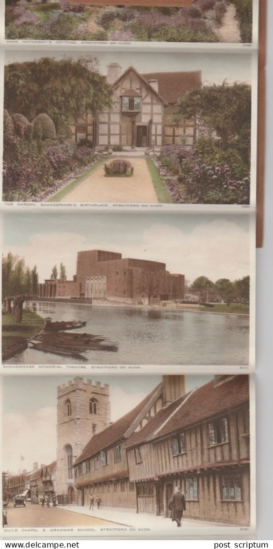 Royaume Uni - Angleterre - Letter Card Of Stratford Upon Avon - 6 Views - Stratford Upon Avon