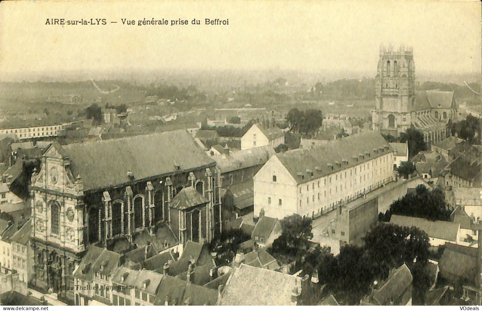 France (62) Pas De Calais - Aire-sur-la-Lys - Vue Générale Prise Du Beffroi - Aire Sur La Lys