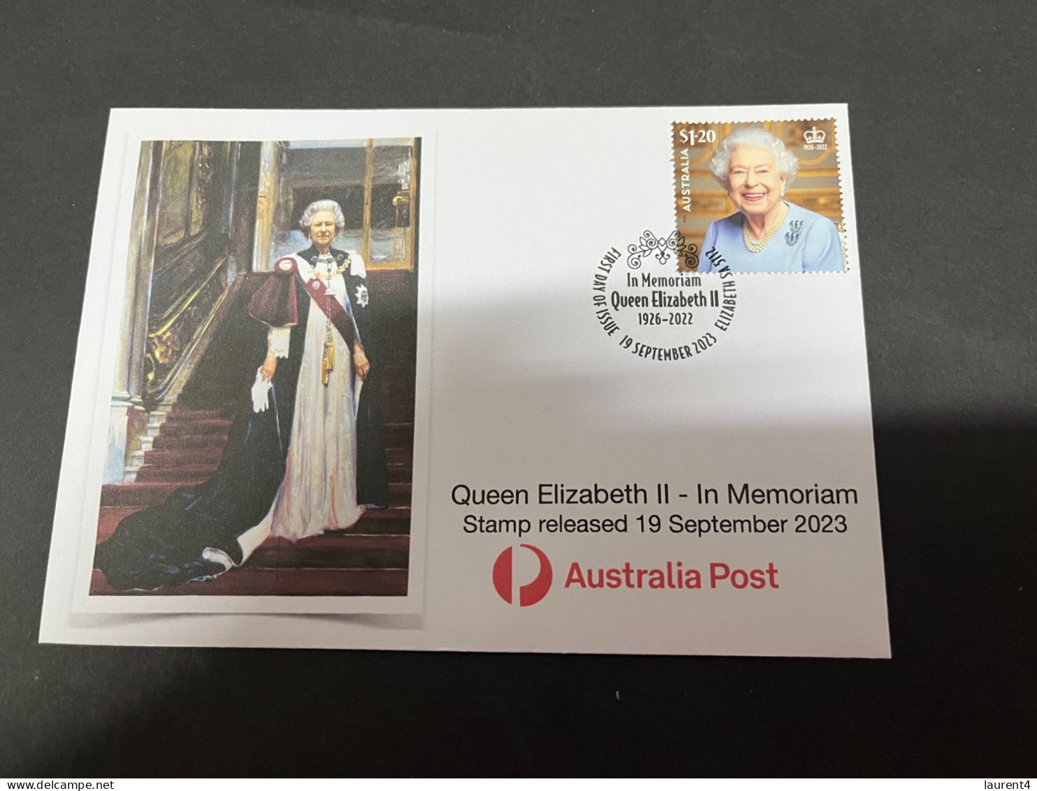 (18-9-2023) Queen ElizabethII In Memoriam (special Cover) [older] (released Date Is 19 September 2023) - Lettres & Documents