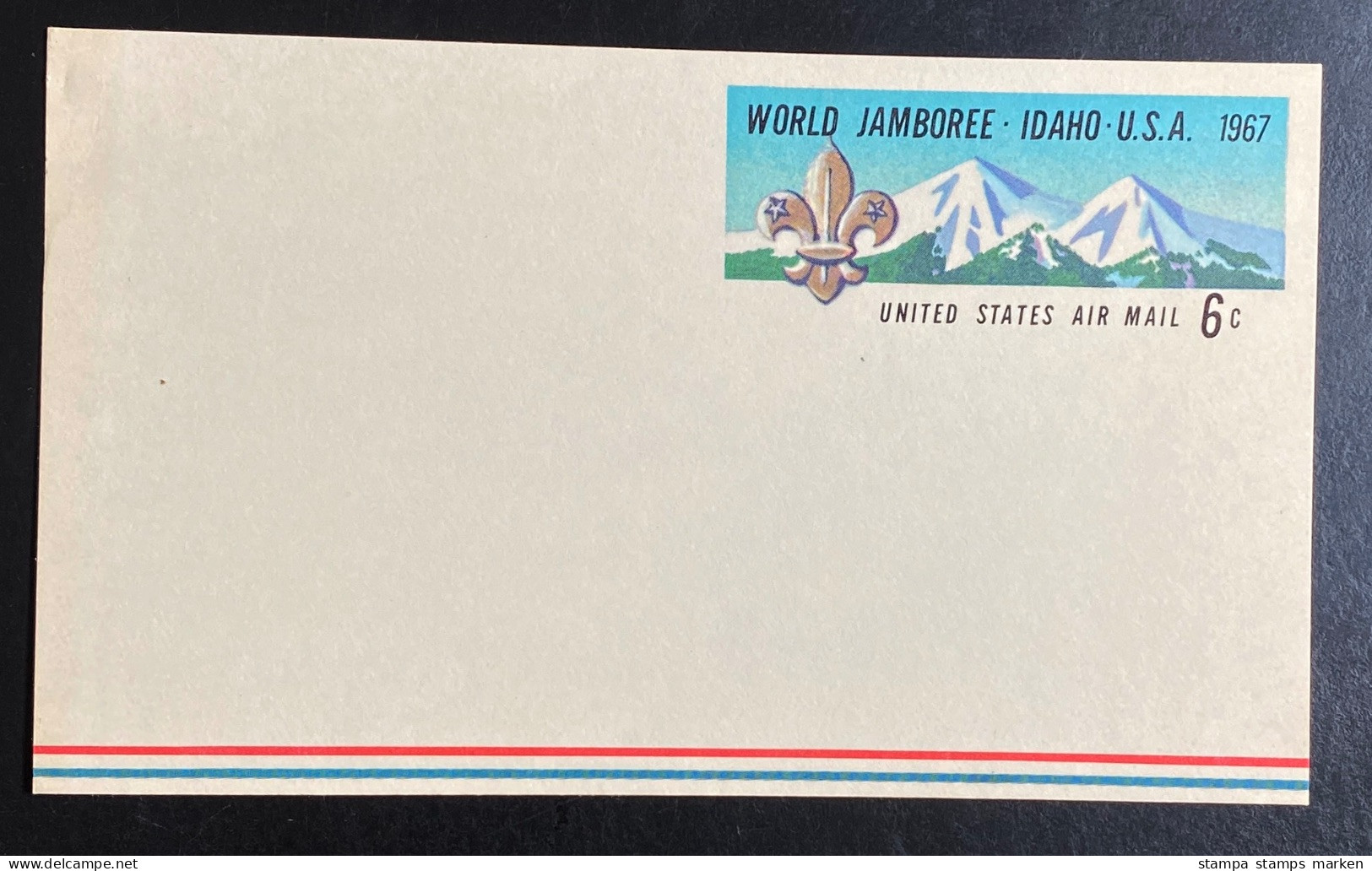 USA Ganzsache Postkarte Pfadfinder World Jamboree Idaho 1967 Nicht Gelaufen - Andere & Zonder Classificatie