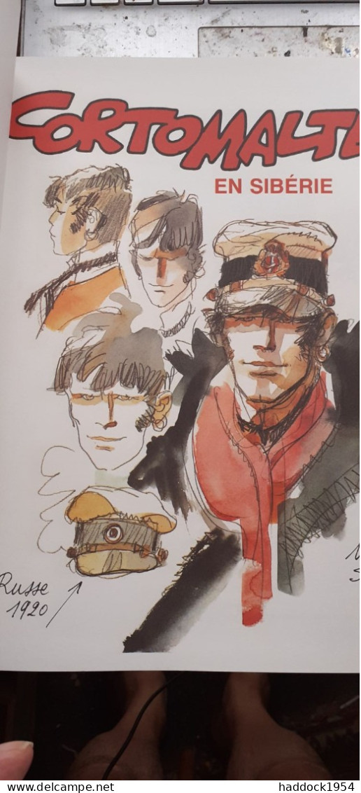 CORTO MALTESE EN Siberie CORTO MALTESE HUGO PRATT Casterman 2015 - Corto Maltese