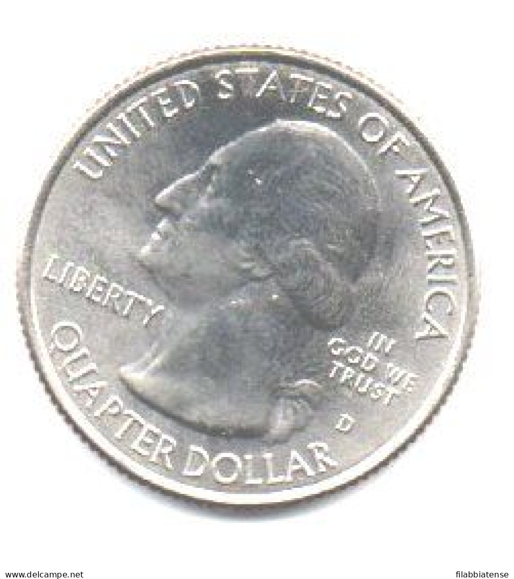 2012 - Stati Uniti 25 Cents - Quarter El Yunque  D     ------ - 2010-...: National Parks