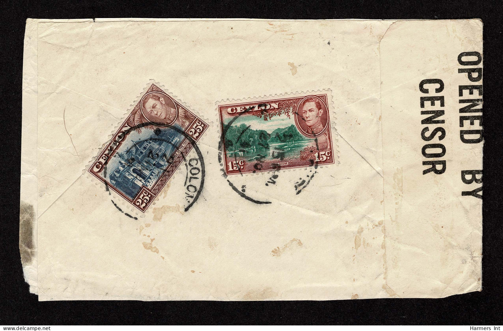 Lot # 123 Prisoner Mail: 1938, 10¢ Tyler Brown Red - Briefe U. Dokumente