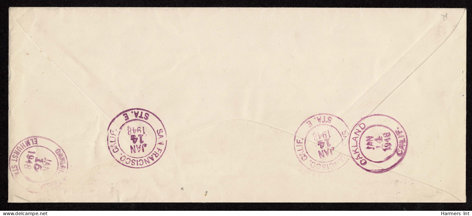 Lot # 143 Registered Rate 24c: 1938, 24¢ Benjamin Harrison Gray Black - Briefe U. Dokumente