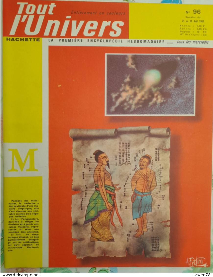TOUT L'UNIVERS N°96 TRESOR DES INCAS RODIN MADAGASCAR LINNE BOTANIQUE MODERNE LE GRAND KHAN - Encyclopaedia