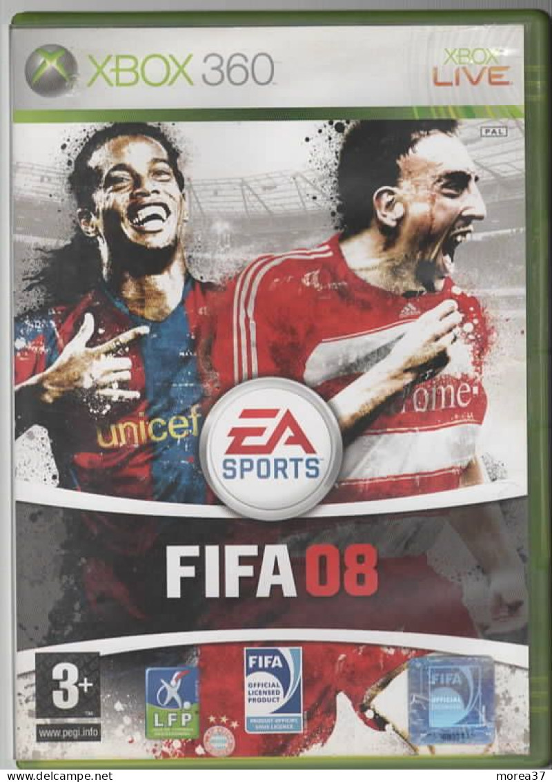 FIFA 08   XBOX 360 - Xbox 360