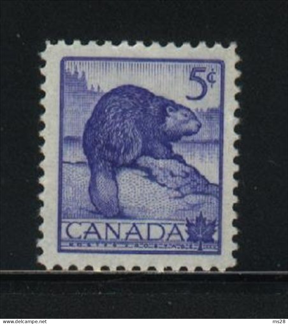 Canada  Unitrade  #  336   MNH  Beaver - Ungebraucht