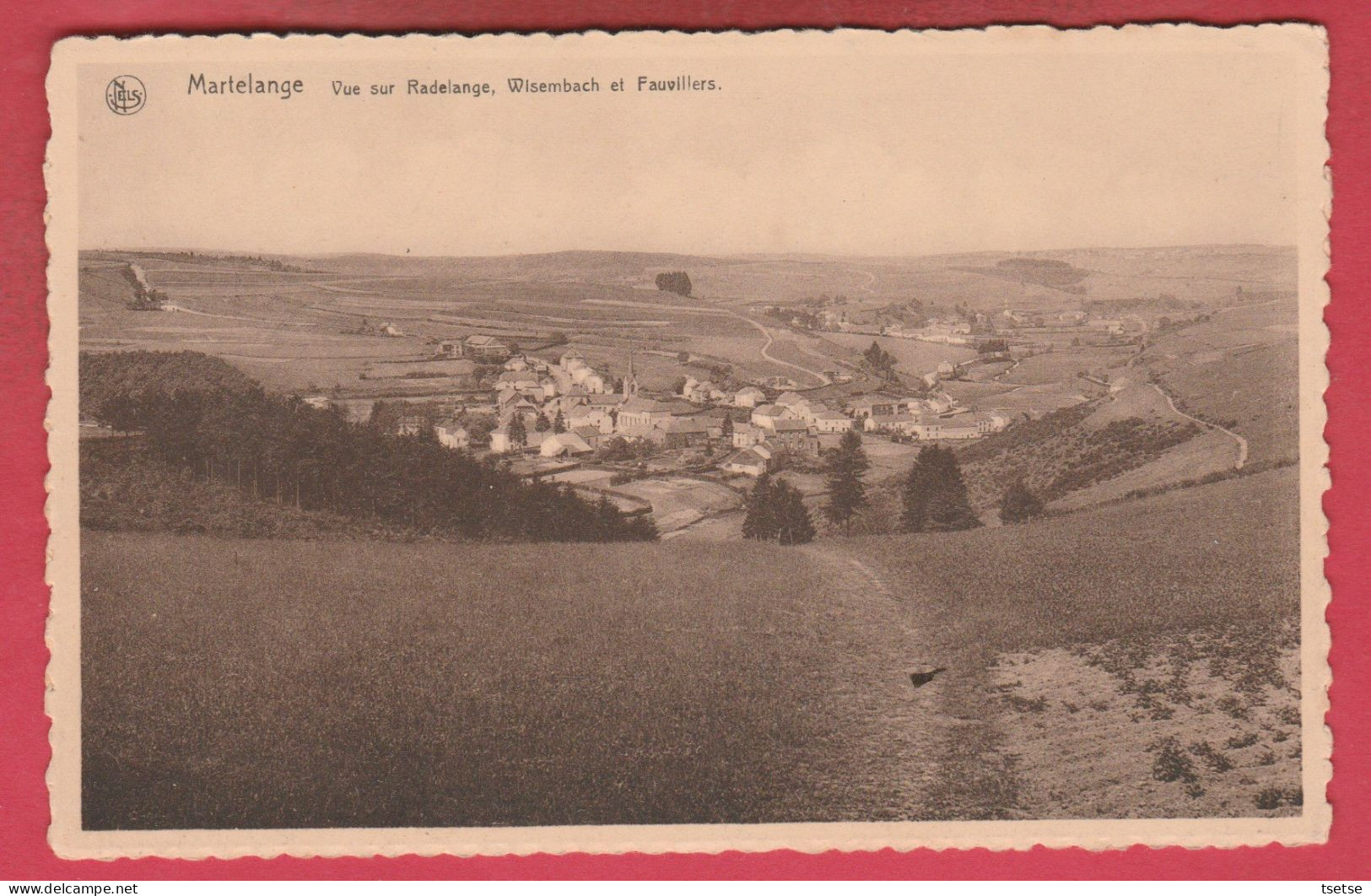 Martelange - Vue De Radelange , Wisembach Et Fauvillers ( Voir Verso ) - Martelange