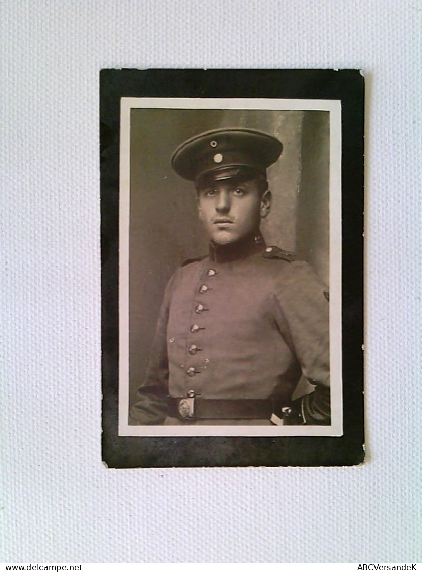 Kgl. Bayer. Inf.-Regt. Nr. 2, Sterbebild Eines Unteroffiziers, Fotografie, 1916 - Police & Militaire