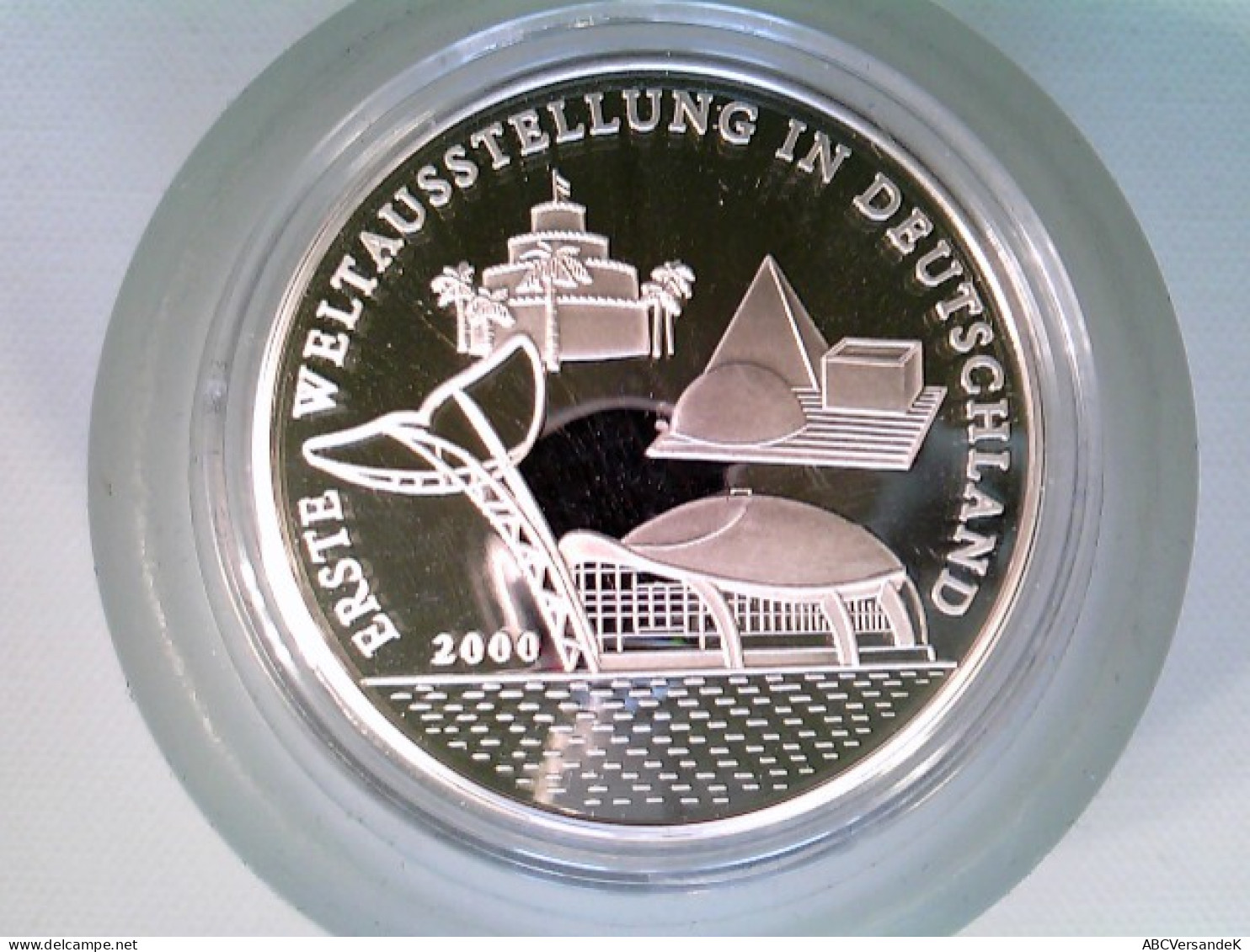 Münze/Medaille, Erster Weltausstellung In Deutschland 2000, Sammlermünze - Numismatique
