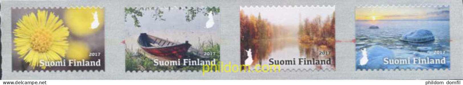 581704 MNH FINLANDIA 2017 PAISAJES - Unused Stamps