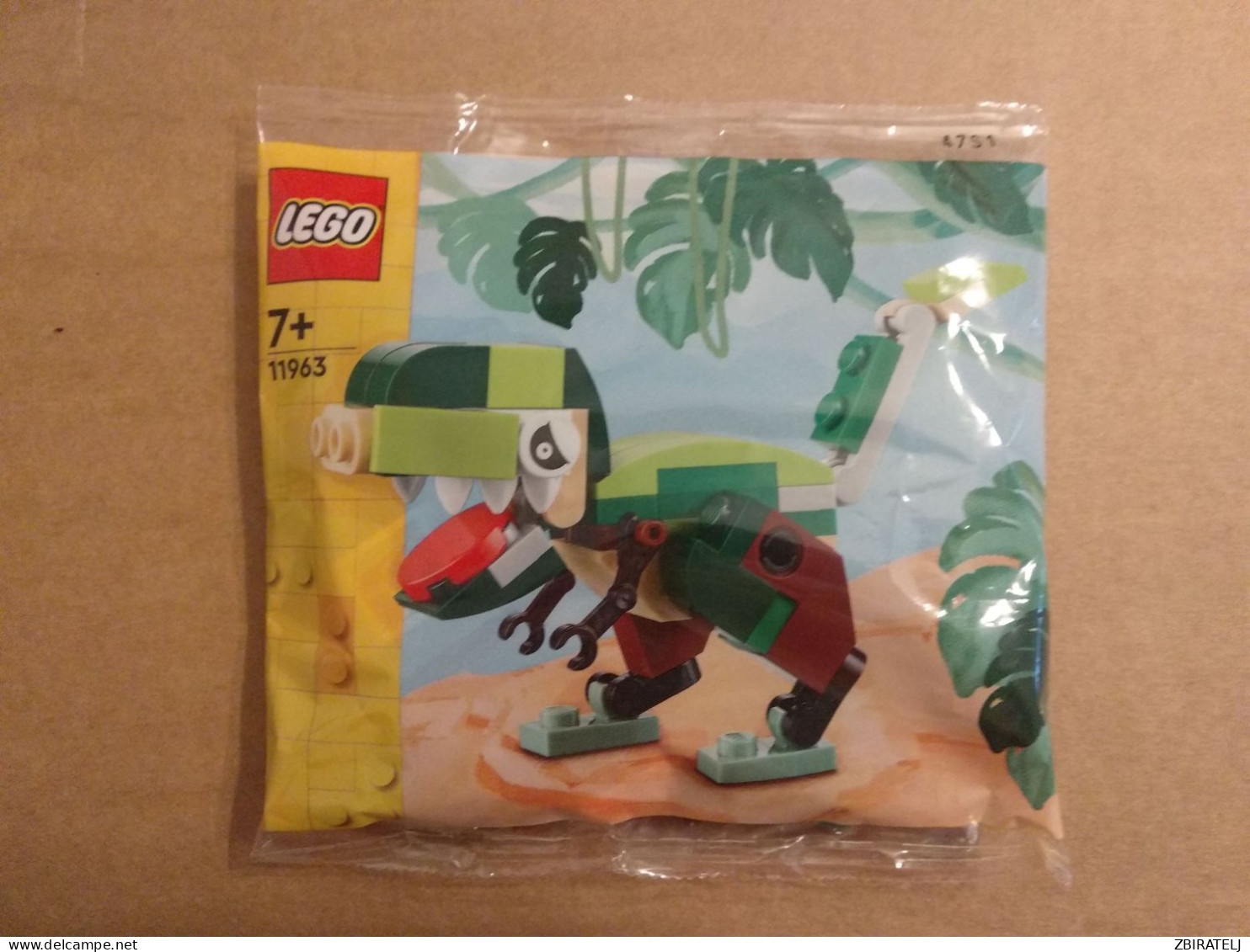 LEGO Creator 11963 Polybag T REX TYRANNOSAURUS REX Brand New Sealed Complete Set - Figuren