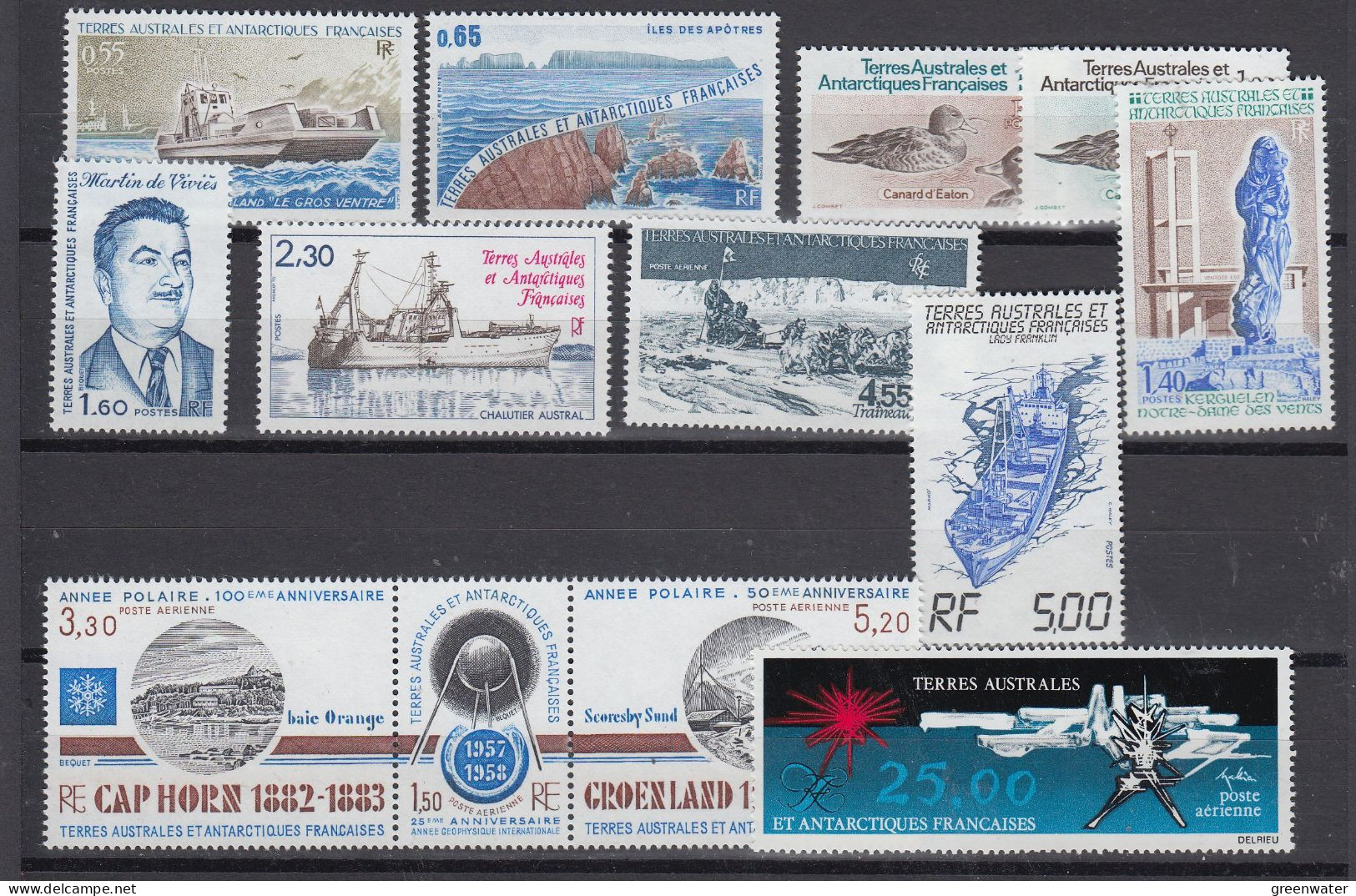 TAAF 1983 Yearset (complete) Normal + Airmail (see Scan) ** Mnh (BTA) - Années Complètes