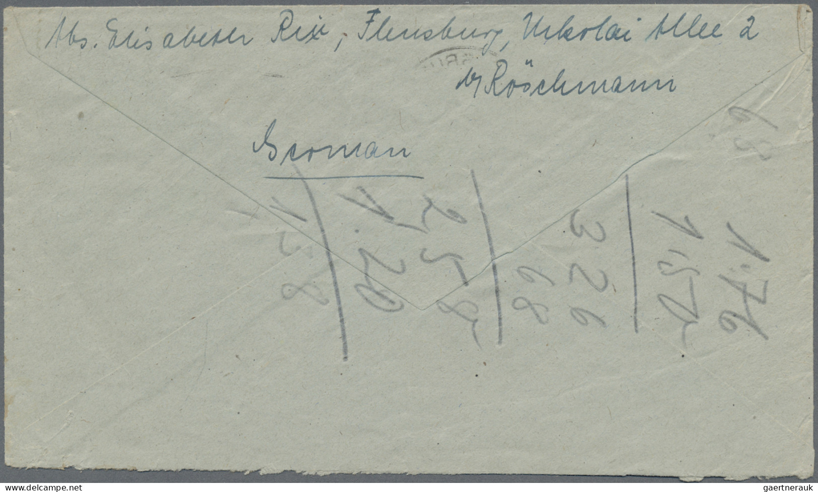 Bizone: 1945, 12 Pf AM-Post Amerikanischer Druck, Dunkellilapurpur, Papier X Mit - Other & Unclassified