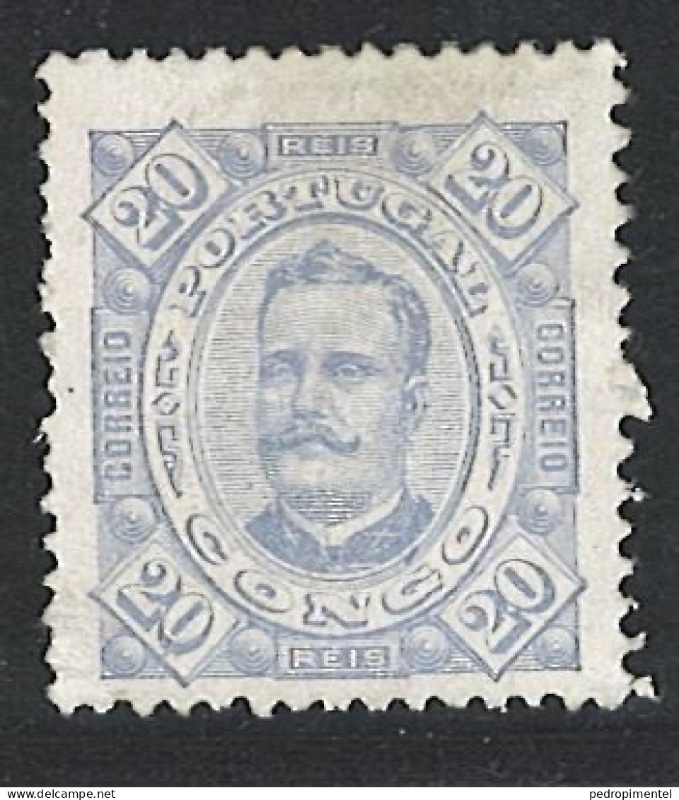 Portugal Congo 1894 "D. Carlos I" Condition MH NG Mundifil #5 - Portugiesisch-Kongo