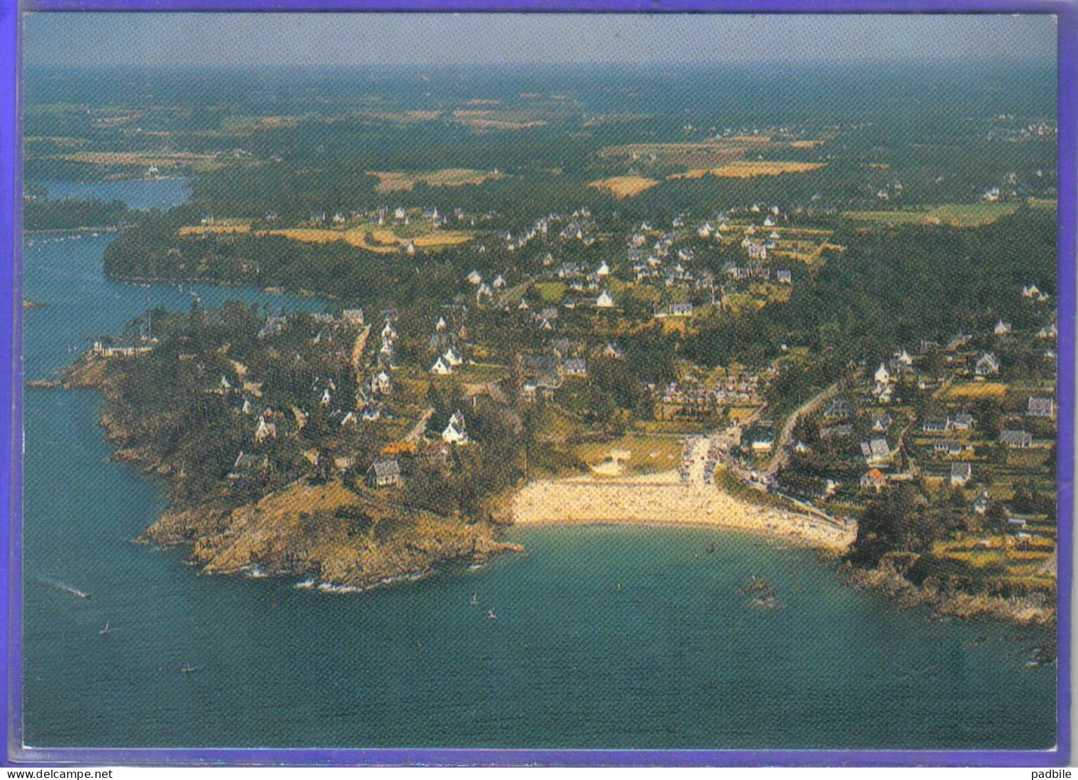 Carte Postale 29. Moëlan  La Pointe De Kerfany-les-pins Vue D'avion Très Beau Plan - Moëlan-sur-Mer