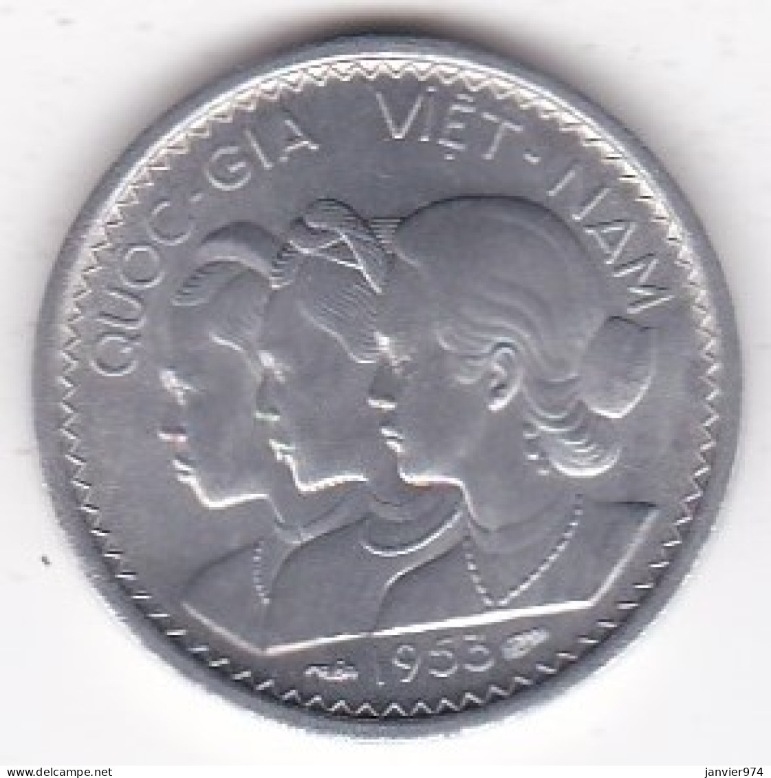 Vietnam Du Sud 20 SU 1953, En Aluminium , KM# 2 . UNC , Neuve - Viêt-Nam