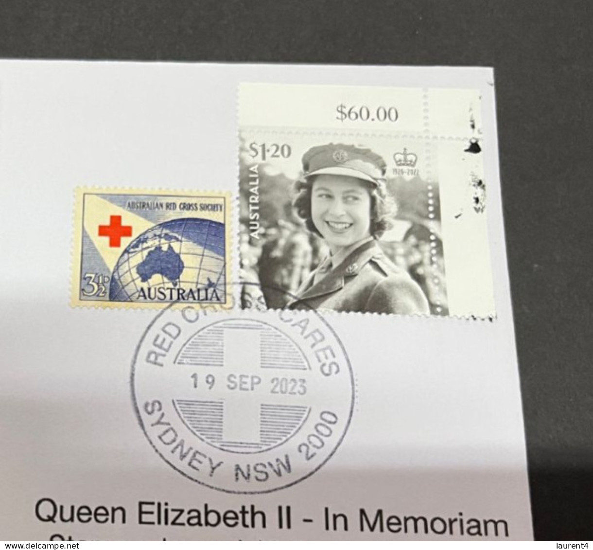 (20-9-2023) Queen Elizabeth II In Memoriam (special Cover) [Red Cross] (released Date Is 19 September 2023) - Lettres & Documents