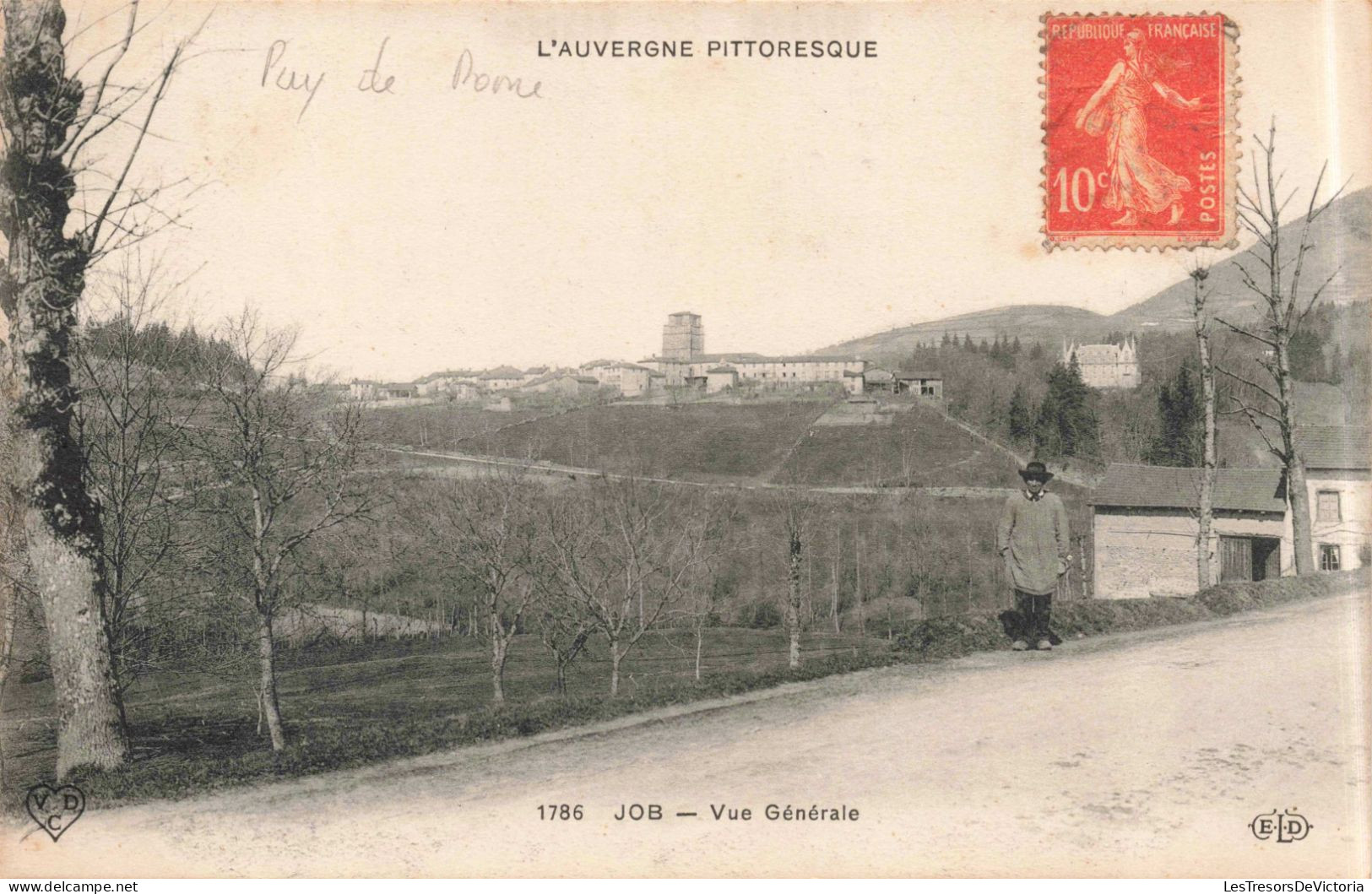 FRANCE - L’Auvergne Pittoresque  - Job - Vue Générale - Carte Postale Ancienne - Ambert