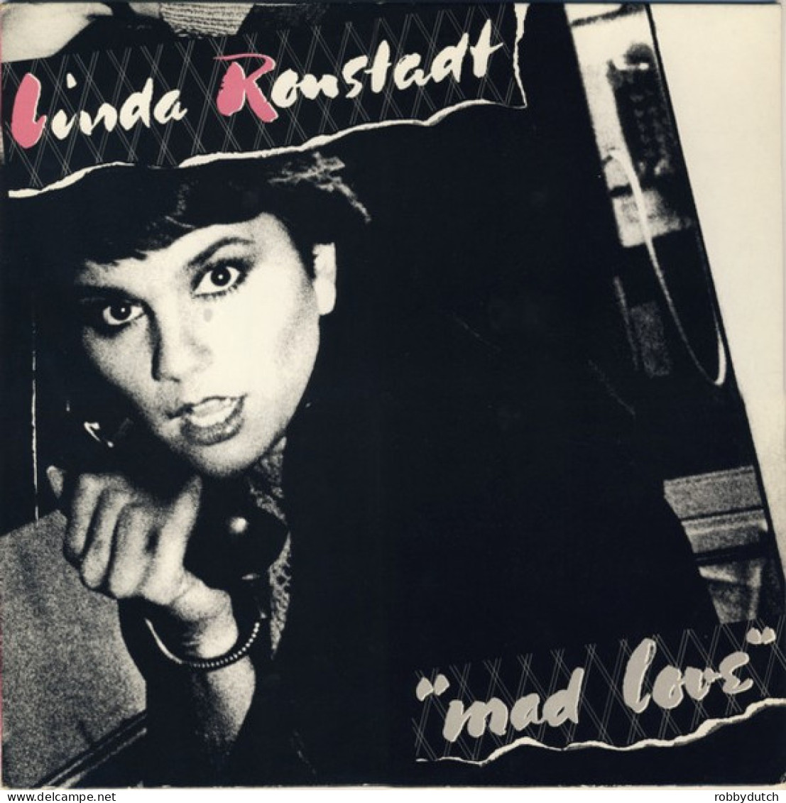 * LP *  LINDA RONSTADT - MAD LOVE (Holland 1980 EX) - Country & Folk