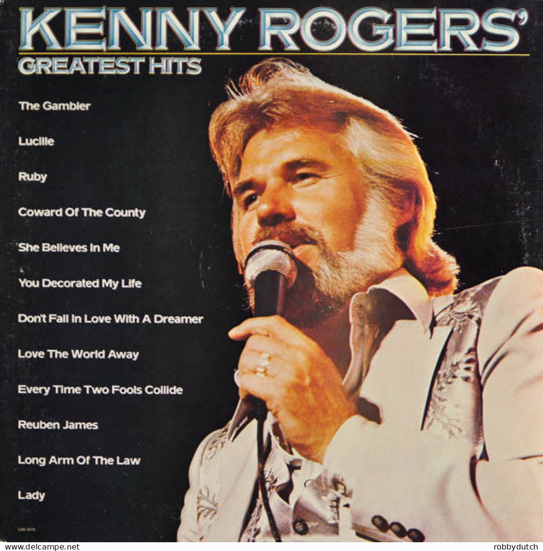 * LP *  KENNY ROGERS - GREATEST HITS (USA 1980 EX-) - Country En Folk