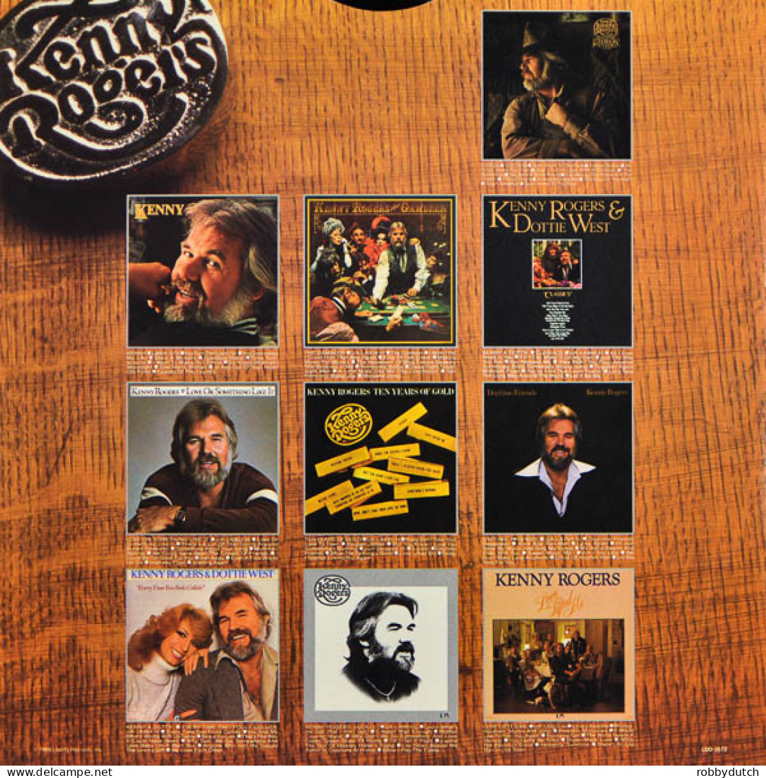 * LP *  KENNY ROGERS - GREATEST HITS (USA 1980 EX-) - Country En Folk