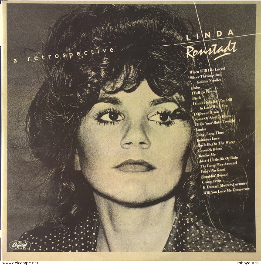 * LP *  LINDA RONSTADT - A RETROSPECTIVE (Holland EX-) - Country & Folk