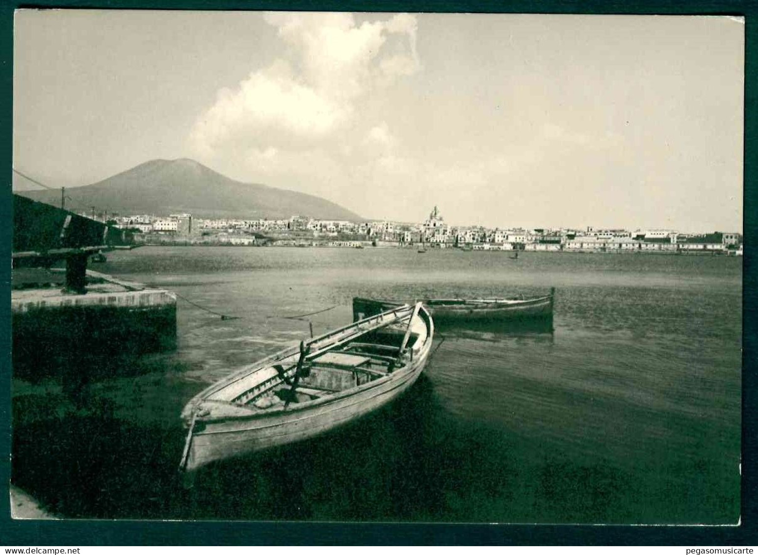 MT097 - TORRE ANNUNZIATA - VEDUTA PANORAMICA - NAPOLI 1950 CIRCA - Torre Annunziata