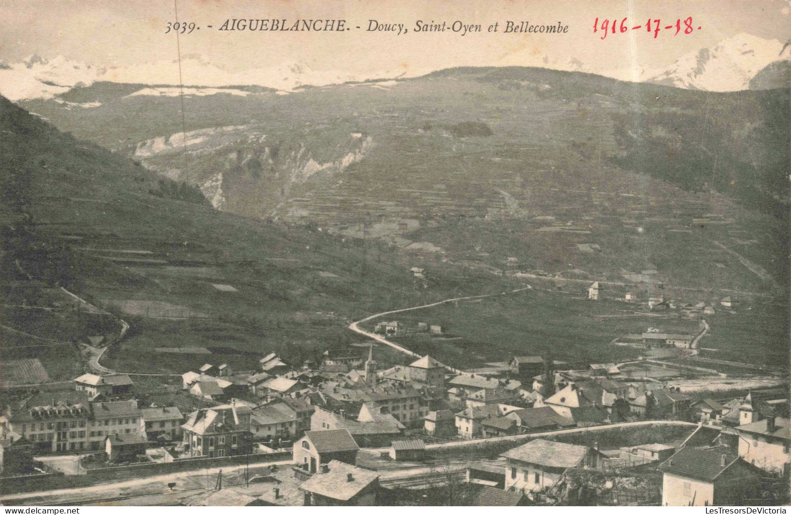 FRANCE - Albertville - Aigueblanche - Doucy - Saint Oyen Et Bellecombe - Carte Postale Ancienne - Albertville