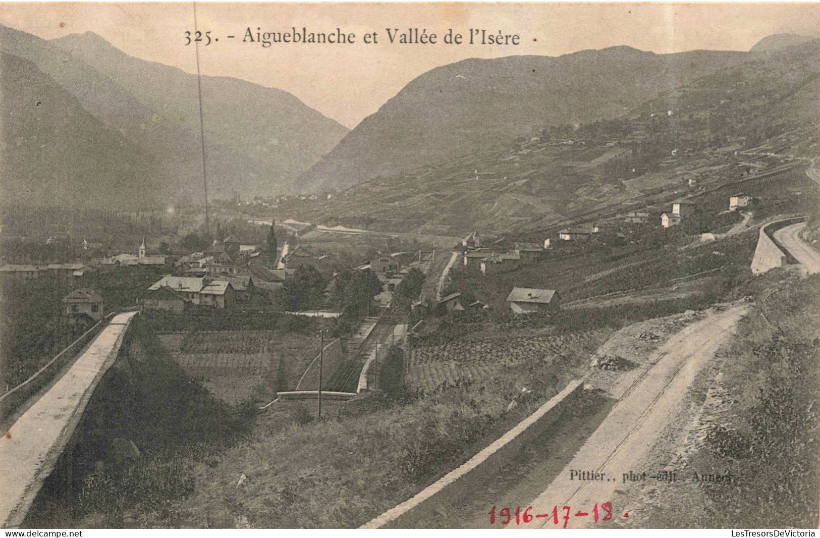 FRANCE - Albertville - Aigueblanche Et Vallée De L'Isère - Carte Postale Ancienne - Albertville