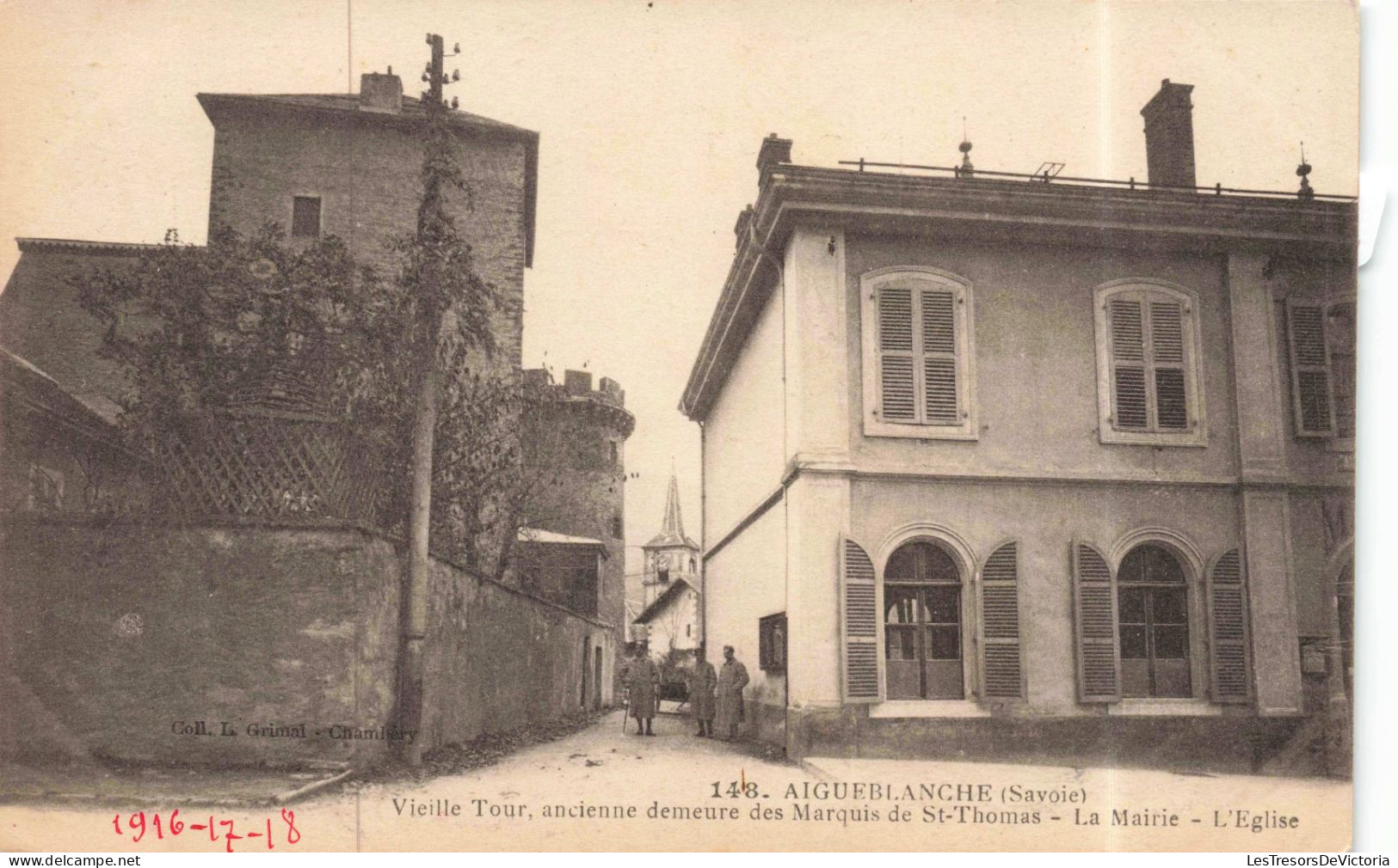 FRANCE - Albertville - Aigueblanche - Vieille Tour - Ancienne Demeure Des Marquis De St Thomas - Carte Postale Ancienne - Albertville