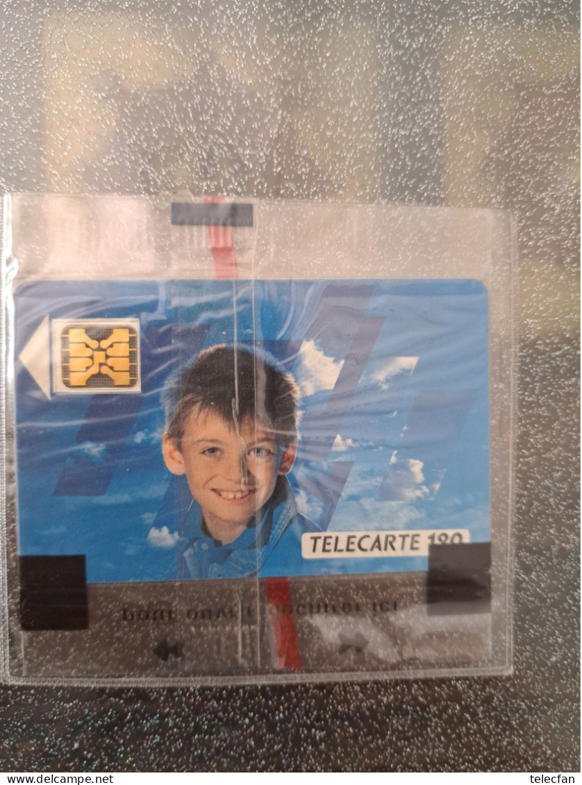 FRANCE F102 ENFANT 120U SC4 ON  NSB MINT IN BLISTER COTE 680€ TRES RARE PARFAIT ETAT - 1989