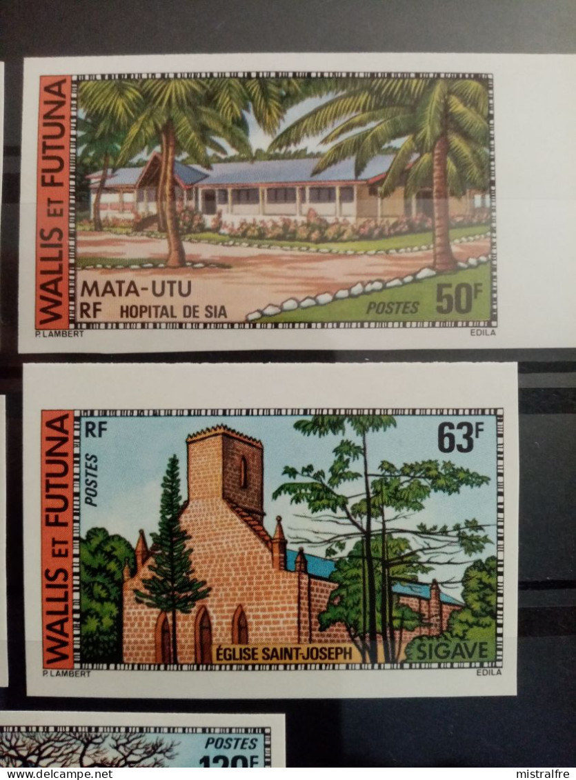 WALLIS Et FUTUNA. 1977. N° 203 à 207 Série Complète . NEUFS++ / NON Dentelés. Côte Maury 2009 : 60,00 € - Nuovi