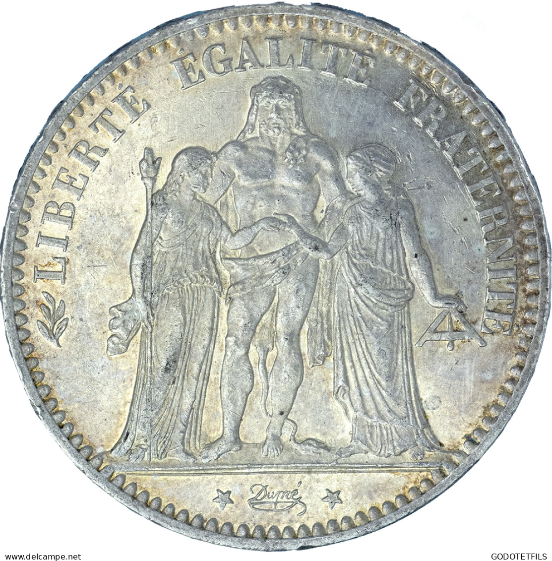 Troisième République- 5 Francs HERCULE - 1876 - Bordeaux - 5 Francs