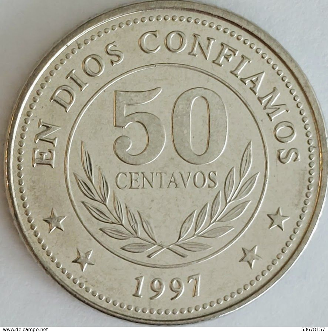 Nicaragua - 50 Centavos 1997, KM# 88 (#2696) - Nicaragua