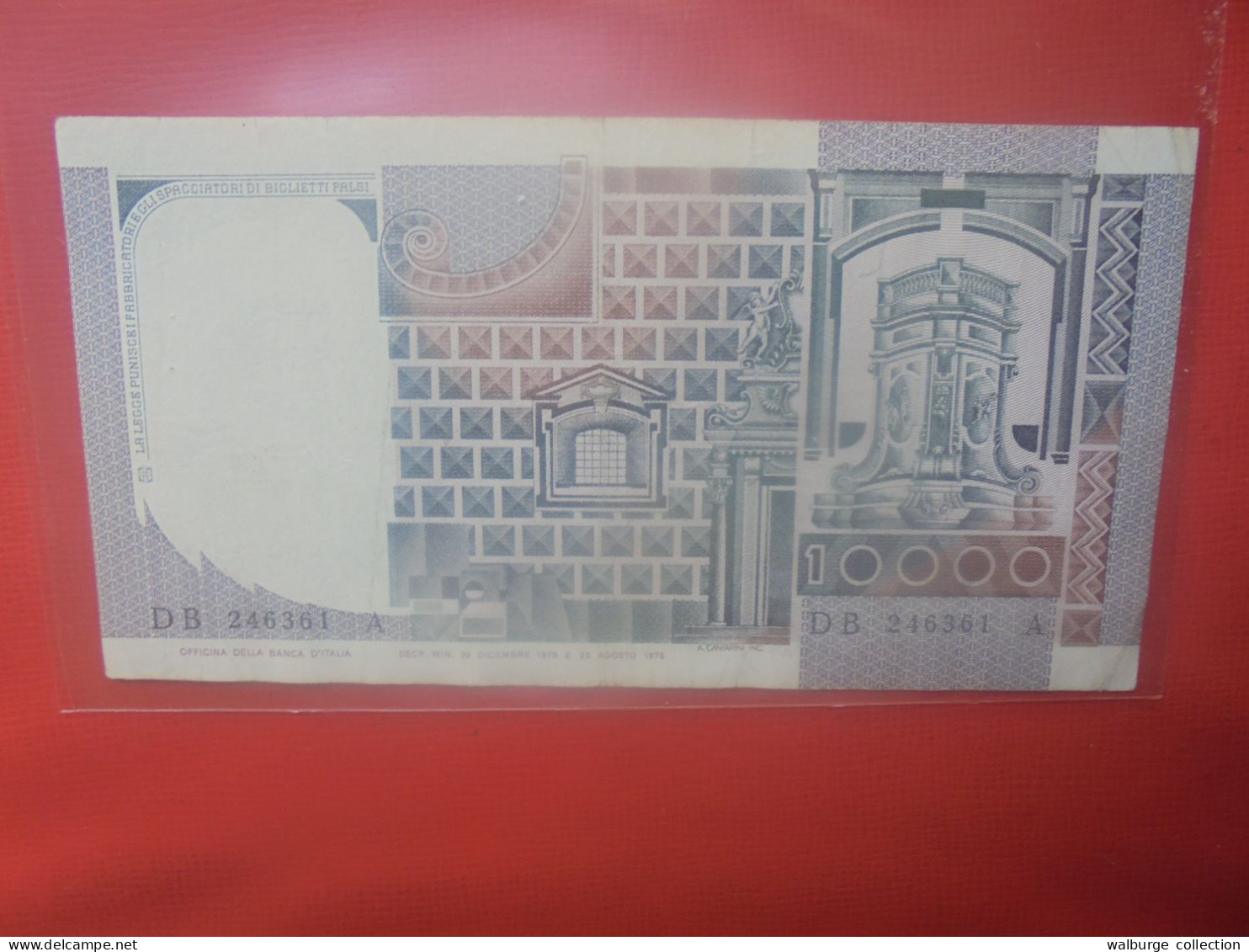ITALIE 10.000 LIRE 1976-78 Circuler (B.30) - 10000 Lire