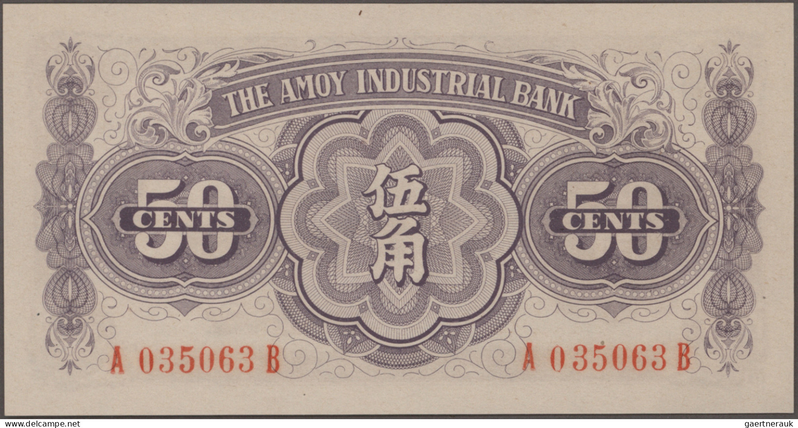 China: Lot With 10 Banknotes, Series 1923-1949, Comprising For The HAINAN BANK 2 - China