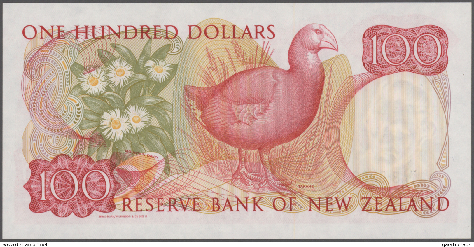 New Zealand: Reserve Bank Of New Zealand, 100 Dollars ND(1985-89), P.175b In Per - New Zealand