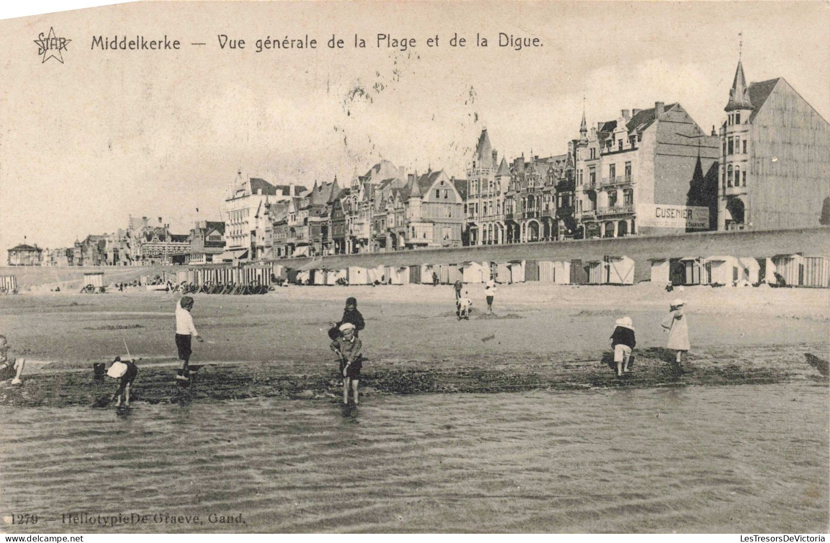 BELGIQUE - Middelkerke - Vue Générale De La Plage Et De La Digue - Carte Postale Ancienne - Middelkerke